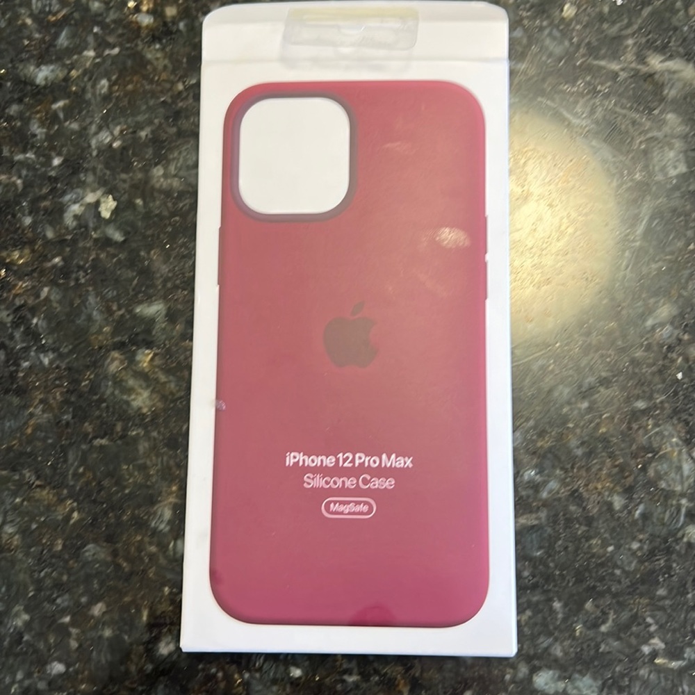 iPhone 12 Pro Max apple brand silicone case